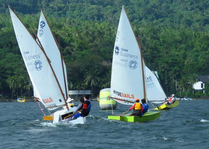 class sailbooat for developing nations or how to build a cheap racing dinghy fleet - OZ Goose sailboat.