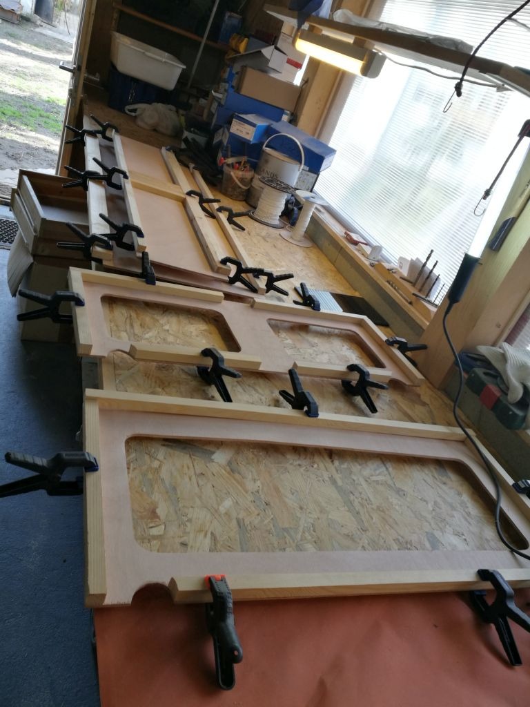 Building the first Oz Goose sailboat in Hungary.