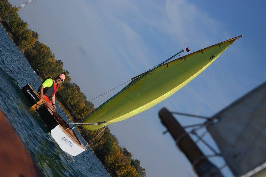 Building the first Oz Goose sailboat in Hungary.
