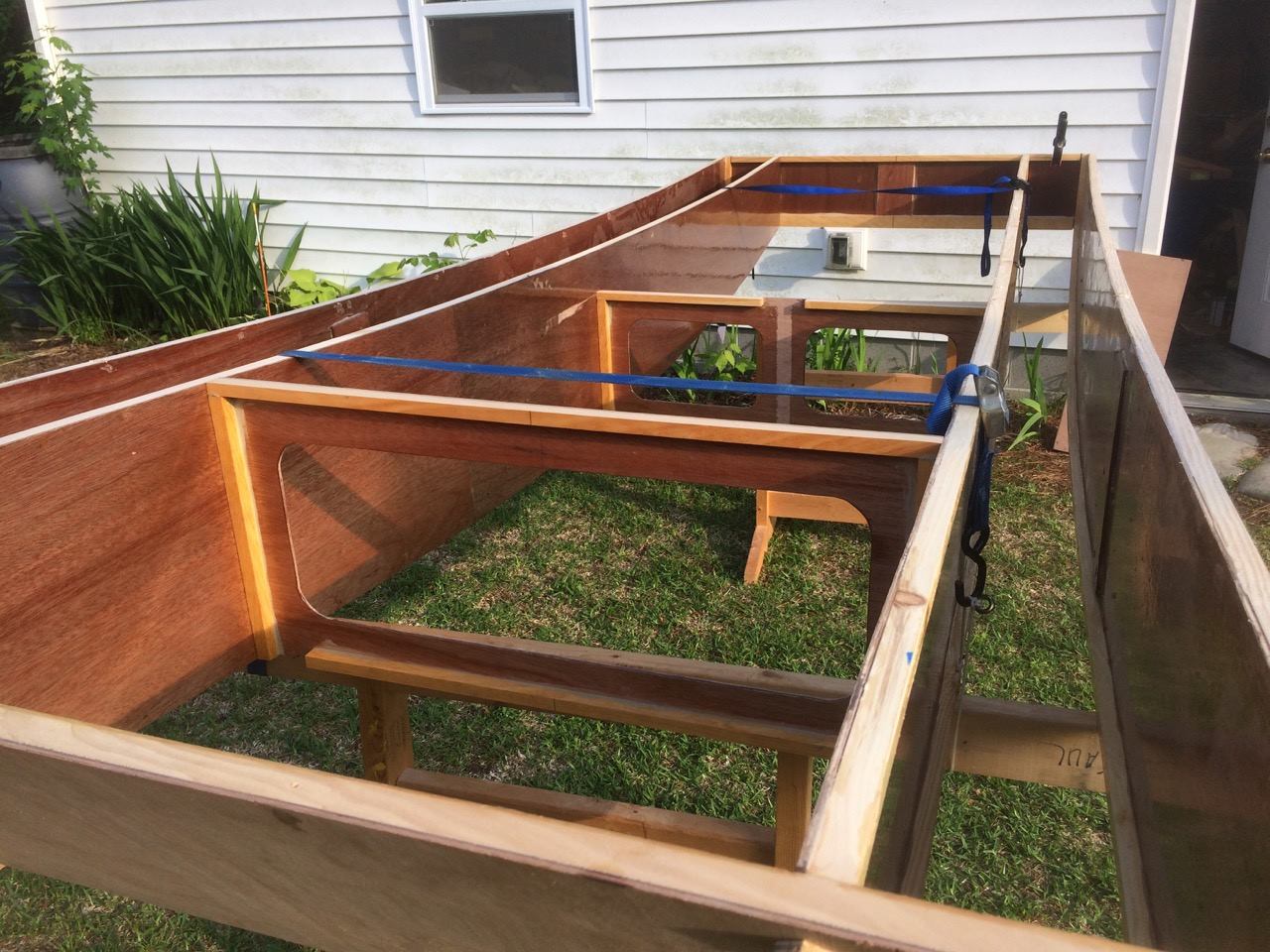 Bulkheads, Tank faces and sides to together - South East Virginia Oz Goose Building Group USA